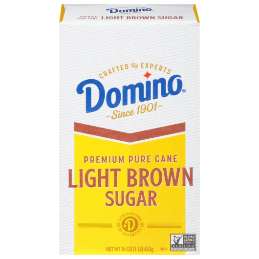 Domino Light Brown Sugar-1 lb.-24/Case
