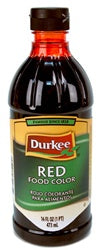 Durkee Red Food Coloring-16 fl oz.-6/Case