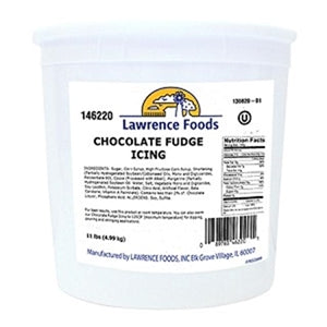 Lawrence Foods Chocolate Fudge Icing-11 lb.-2/Case