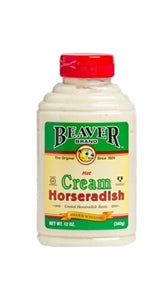Beaver Cream Style Horseradish Bulk-8 lb.-4/Case