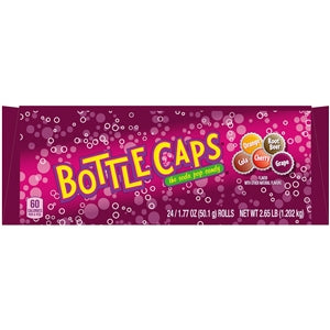 Bottle Caps 5 Flavors-1.77 oz.-24/Box-12/Case