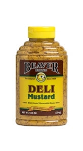 Beaver Deli Mustard Bulk-8.6 lb.-4/Case