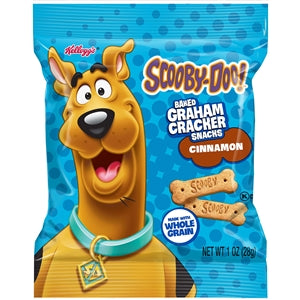Kellogg's Scooby Doo Cinnamon Graham Cracker Sticks-1 oz.-210/Case