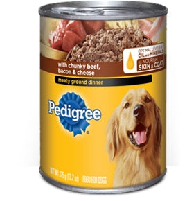 Pedigree Beef-Bacon-And Cheese Dinner-13.2 oz.-12/Case
