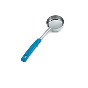 Vollrath 6 oz. Stainless Steel Teal Handle Solid Spoodle-1 Each
