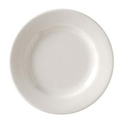 Vertex Vistar Collection American White #5 7 1/8 Inch Plate-3 Dozen