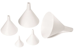 Tablecraft 5 Piece Plastic Funnel Set-1 Each MPN# 5 – Round Eye Supply