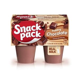 Snack Pack Pudding Chocolate-13 oz.-12/Case