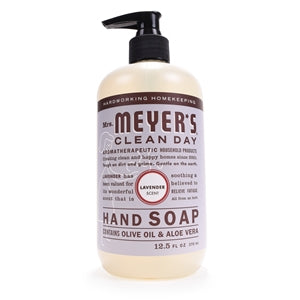 Mrs Meyers Clean Day Liquid Hand Soap Lavender-12.5 fl oz.s-6/Case