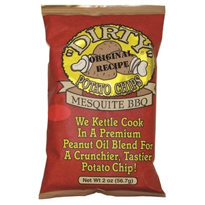 Utz Mesquite Barbecue Potato Chips-2 oz.-25/Case