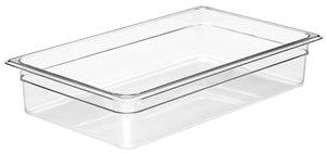 Cambro Food Pan 4 Inch Camwear Clear 1 Each