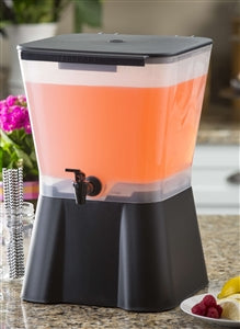 Tablecraft Beverage Dispenser Black 3 Gallon-2 Each-1/Case