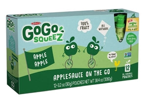 Gogo Squeez Apple Apple-12 Each-6/Case