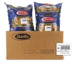Barilla Tri-Color Rotini-160 oz.-2/Case