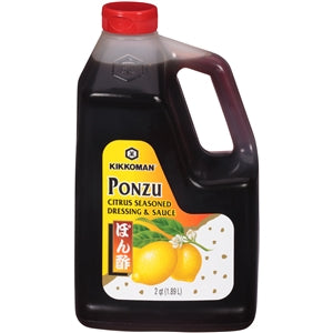 Kikkoman Ponzu Sauce Bottle-1.89 Liter-6/Case