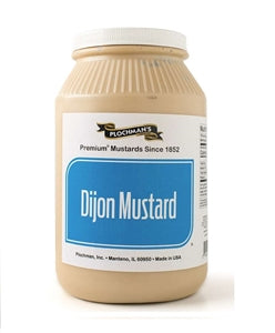 Plochman's Premium Dijon Mustard Bulk-1 Gallon-2/Case