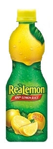 Realemon Juice Bottle-8 fl oz.s-12/Case
