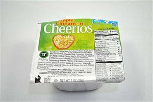 Cheerios General Mills Apple Cinnamon-1 oz.-96/Case