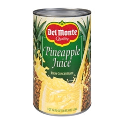Del Monte Pineapple Juice-46 fl oz.-12/Case