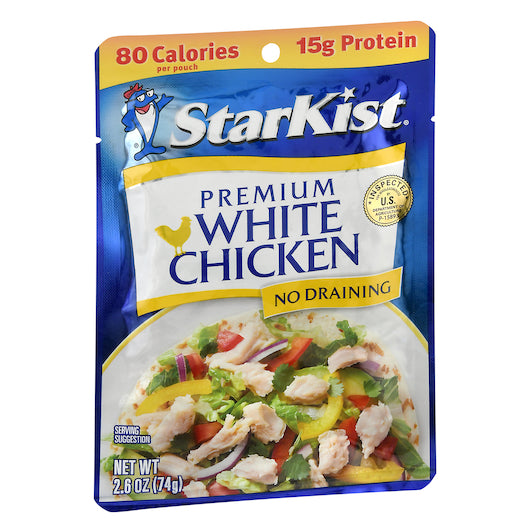 Starkist White Chicken Pouch-2.6 oz.-12/Case