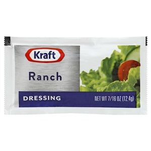 Kraft Creamy Ranch Dressing Single Serve-5.46 lb.-1/Case