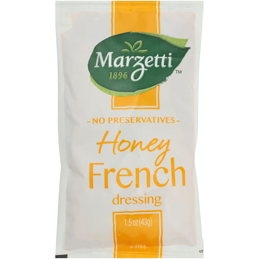 Marzetti Honey French Dressing Single Serve-1.5 oz.-120/Case