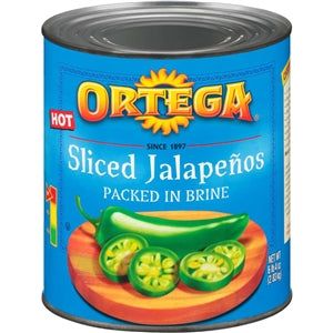 Ortega Sliced Jalapenos-96 oz.-6/Case