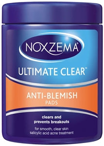 Noxzema Anti-Blemish Pads-90 Piece-6/Case