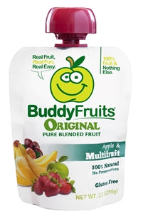 Buddy Fruits Pure Blended Multi-Fruit Snack-3.2 oz.-18/Case