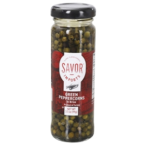 Savor Imports Green Peppercorn-3.5 oz.-12/Case