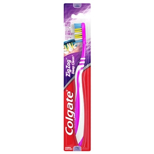 Colgate Adult Soft Bristle Zig Zag Flex Toothbrush-1 Each-6/Box-12/Case