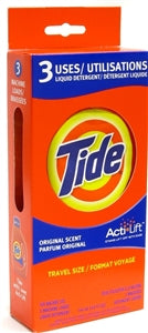 Tide Single Load Laundry Detergent-3 Pack-4.8 oz.-24/Case