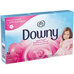 Downy Sheet April Fresh-34 Count-12/Case
