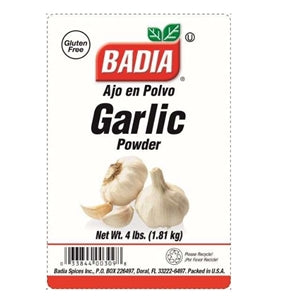 Badia Garlic Powder-4 lb.-4/Case