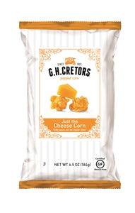 G.H. Cretors Just The Cheese Corn-6.5 oz.-12/Case