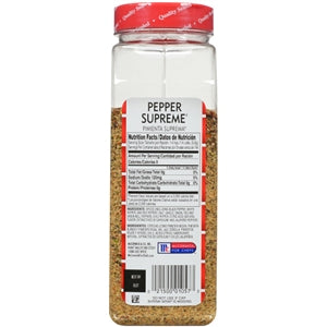Lawry's Pepper Supreme-21 oz.-6/Case