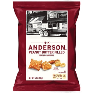 H.K. Anderson All Natural Peanut Butter Nugget Pretzels-5 oz.-12/Case