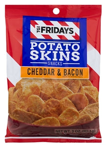 TGI Friday's Cheddar Bacon Potato Skins-3 oz.-6/Case