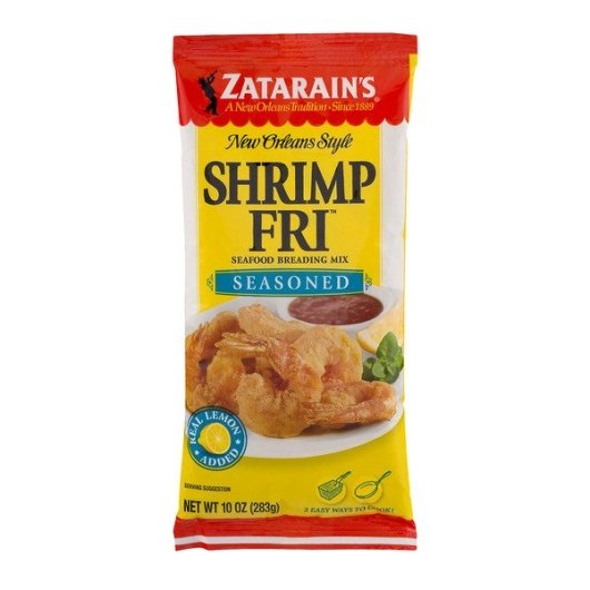 Zatarains Shrimp Fry Poly Bag-10 oz.-12/Case