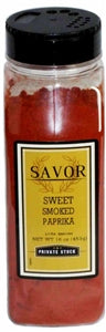 Savor Imports Sweet Smoked Paprika-16 oz.-6/Case