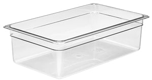Cambro Food Pan 6 Inch Camwear Clear 1 Each