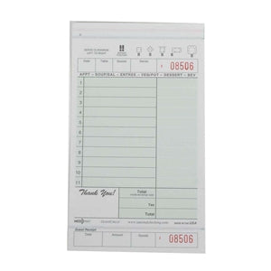 National Checking 4.25 Inch X 7.25 Inch 2 Part Green Carbonless 11 Line ...