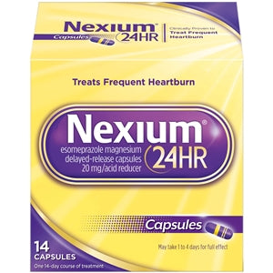 Nexium Acid Reducer Delayed-Released Tablets-14 Each-4/Box-6/Case