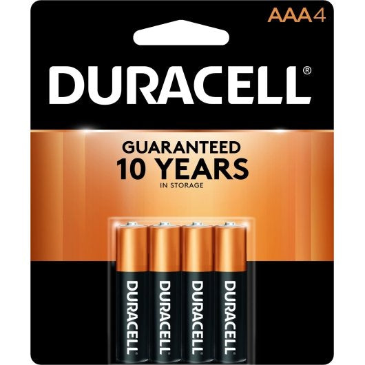 Duracell Ultra Coppertop Aaa Batteries-4 Count-18/Box-3/Case