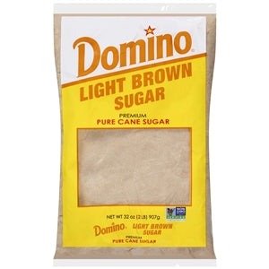 Domino Sugar & Sugar Light Brown Sugar Packets-2 lb.-12/Case