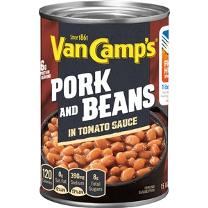 Van De Kamp's Entree Van Camp Pork & Beans-15 oz.-24/Case