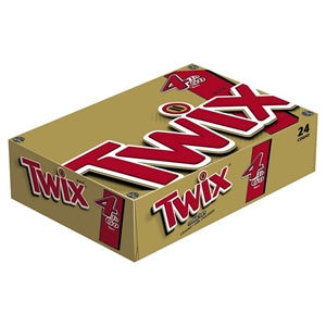 Twix Caramel King Size Candy Bar-3.02 oz.-24/Box-6/Case