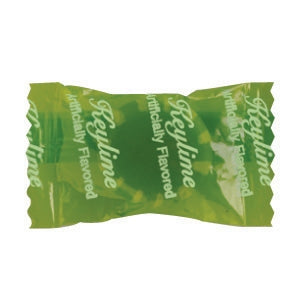 Sunrise Confections Key Lime Disk Individually Wrapped Bulk-31 lb.-1/Case