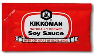 Kikkoman Soy Sauce Single Serve-6 Milliliter-500/Case
