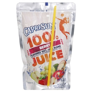 Capri Sun 100% Juice Ready To Drink Berry Juice-60 fl oz.s-4/Case